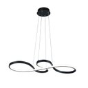 Ver imagem 6 de Lustre Pendente Moderno Led 52w Plus Preto Multicor Bivolt