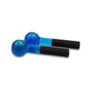 Ver imagem 2 de Esferas Grande de Vidro para Massagem Facial e Cromoterapia – Par - Bcmed-azul