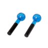 Esferas Grande De Vidro Para Massagem Facial E Cromoterapia – Par - BCMED-Azul - 3