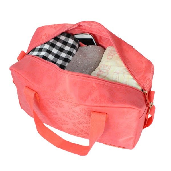 Bolsa de Viagem Feminina Grande Com Alca Sacola Mala Barata:Salmão ...