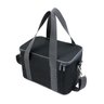 Bolsa Térmica Marmita Lancheira Fitness Alça Pote Trabalho:Preto - 4