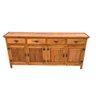 Balcão Buffet Rustico 4 Portas Peroba Rosa Legítima Imperdível Hj - 1