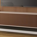 Ver imagem 4 de Painel Tv 85 Pol 219cm Bancada Suspensa Emily H01 - D’Rossi