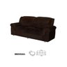 Sofá 3 Lugares Azteca Savana Suede Marrom 94x198x78 - 3