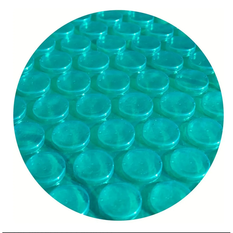 Capa Manta Térmica Verde Para Piscina 6 X 3 Plástico Bolha - 3