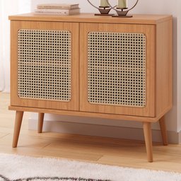 Balcão Buffet 2 Portas Freijó Tb318 Jj - Dalla Costa - 1 Balcão Buffet 2 Portas Freijó Tb318 Jj - Dalla Costa - 1