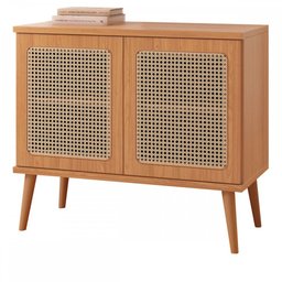 Balcão Buffet 2 Portas Freijó Tb318 Jj - Dalla Costa - 2 Balcão Buffet 2 Portas Freijó Tb318 Jj - Dalla Costa - 2