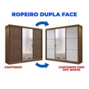 Ver imagem 5 de Guarda-roupa Casal 3 Portas de Correr com Espelho 100 % Mdf Cristal