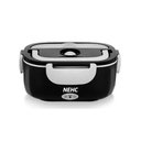 Ver imagem 2 de Marmita Termica Eletrica 1,5l Portatil Tomada e Carro 12v Preto 220v