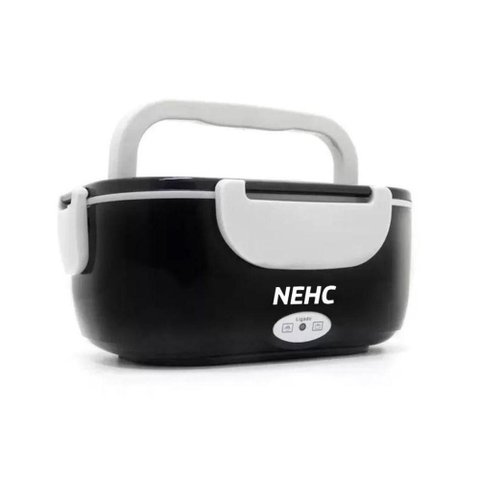 Marmita Termica Eletrica 1,5l Portatil Tomada e Carro 12v Preto 220v