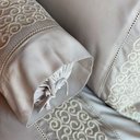 Ver imagem 3 de Capa para Rolo de Cama Tecido Bambu Splendor Areia Blue Gardenia