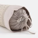 Ver imagem 2 de Capa para Rolo de Cama Tecido Bambu Splendor Areia Blue Gardenia