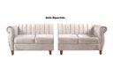 Ver imagem 3 de Sofá Realeza 4 Lugares Cor:suede Bege Claro 080