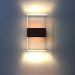 3 Arandela Lavabo Facho Duplo Cobre Acl91 +Led 4w 110V 2700K - 3