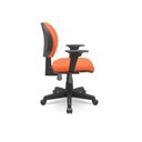 Ver imagem 2 de Cadeira Executiva Operativa Plus Plaxmetal Back System Nr17 Crepe Laranja T37