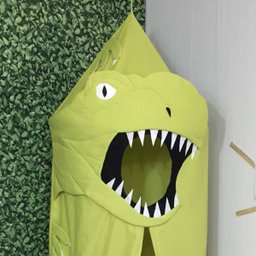 Tenda Cabaninha 3 Peças Infantil Tipo Barraca Verde Dinossauro - 2