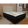 Cama Box Casal Colchão Conjugado com Cabeceira Sobel - D33 (188x138x52cm) - Semi-Ortopédica - 2