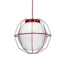 Ver imagem 1 de Luminária Pendente Aramis Bola Vidro 30Cm Golden Art