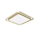 Ver imagem 1 de Plafon Led Hoop Quadrado 72w Multicolor Bivolt Dourado