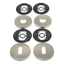 Kit Roseta R22 Redonda S/furo Int Inox Polido Soprano - 2
