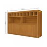 Armário Aéreo Modular 1 Porta Basculante Adega Ripado Baronesa 120cm Mdf - 5