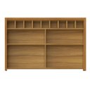 Ver imagem 4 de Armário Aéreo Modular 1 Porta Basculante Adega Ripado Baronesa 120cm Mdf