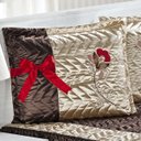 Ver imagem 2 de Colcha Casal Padrão Capricho Cetim 03 Peças - Tabaco