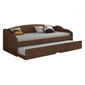 Sofa Cama com Auxiliar Funny Iii Cacau Conquista