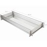 Bandeja de Vidro para Decoração Retangular Espelhada Lavabo Cromado - 2