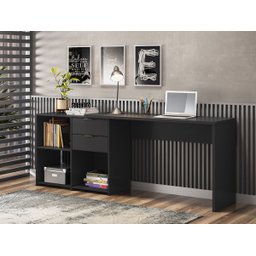 Mesa para Computador Office NT 2060 Preto - Notável - 2
