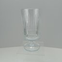 Ver imagem 4 de Vaso Decorativo Enfeite Casa Redondo Home&Co com Pé Vidro 23x11x11cm Transparente
