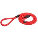 Ver imagem 1 de Coleira Guia de Corda Abraçadeira para Cães 1,3 metros 8mm:1,3 metros/Vermelho