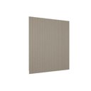Ver imagem 2 de Painel P/ Lavabo até 90 Pol Modular 2.6 Ripado 258x250cm Gris Fosco - Linea Brasil