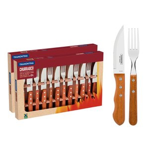 Jogo de Talheres Tramontina Churrasco Jumbo 24 Peças