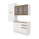Ver imagem 1 de Conjunto para Banheiro Kappesberg Celeste 4 Peças Branco 200cm
