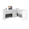 Escrivaninha Mesa Office em L Porto Alegre Branca - 1