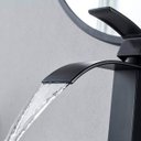 Ver imagem 2 de Torneira Cascata Banheiro Preta Monocomando Misturador