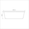 Forma para Bolo e Pudim Tramontina Alumínio Antiaderente Starflon T3 Grafite 24 Cm 2,6 L Tramontina - 5