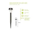 Ver imagem 4 de Luminária Espeto Solar Jardim LED 3Lumens Multicor Abs