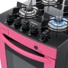 FOGAO 4 BOCAS VENAX DELPLUS VITREO BL PINK GAS GLP - 3