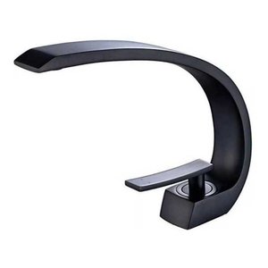 Torneira Banheiro Com Misturador Monocomando Black Preto Fosco T105b Luuk Young