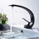 Ver imagem 2 de Torneira Banheiro Com Misturador Monocomando Black Preto Fosco T105b Luuk Young