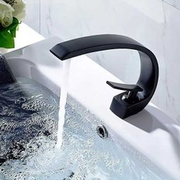 Torneira Banheiro Com Misturador Monocomando Black Preto Fosco T105b Luuk Young - 4
