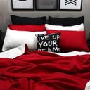 Ver imagem 1 de Jogo de Cama Casal King 9 Peças Tricolor com Cobertor Soft
