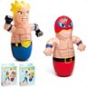 Boneco Inflável João Bobo Teimoso Combate Boxeador Intex - 1