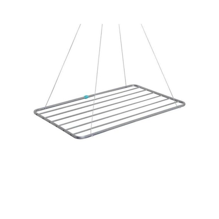 Varal de Teto Alumínio 90cm - Mor, Tamanho: 90cm Varal de Teto Alumínio 90cm - Mor, Tamanho: 90cm