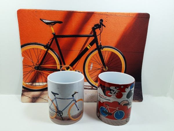 Kit Presente para Ciclistas Amo Minha Bike Personalizado - 4