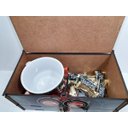 Ver imagem 4 de Kit Caixa Presente Amo Café com Xicara personalizada