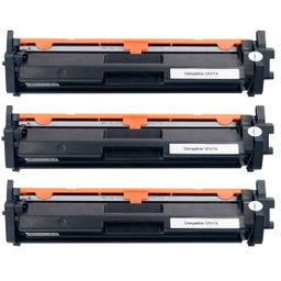 3 Toner Compatível Cf217 217a Para Hp M130A M102A M102W M130FN M130FW M130NW - 1