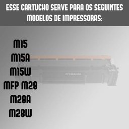 3 Toner Compatível Hp Cf248 248a Para M15 M15a M15w M28 M28a M28w - 2